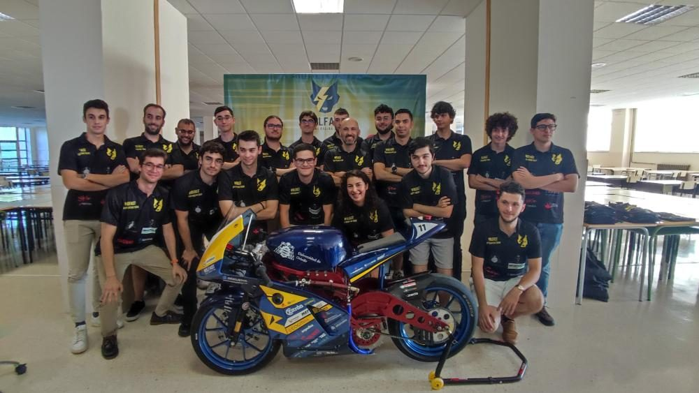 Axalta Refinish patrocina el equipo Wolfast Uniovi en la competición de motos eléctricas MotoStudent VII